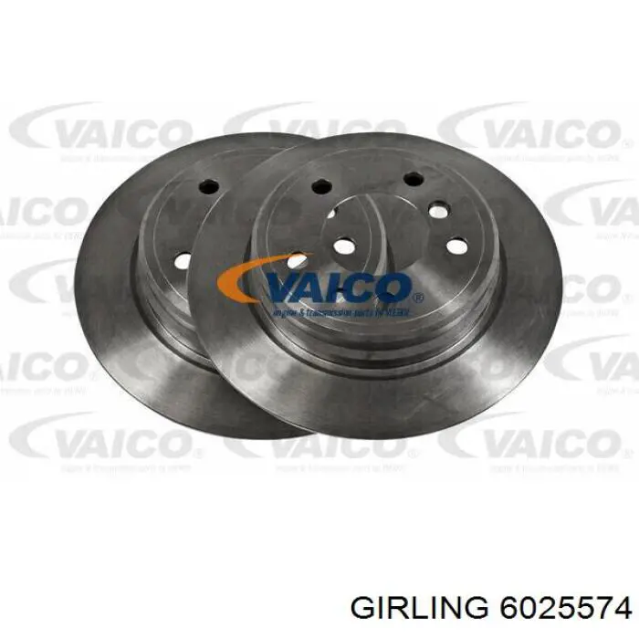 Disco de freno trasero BMW 5 E34