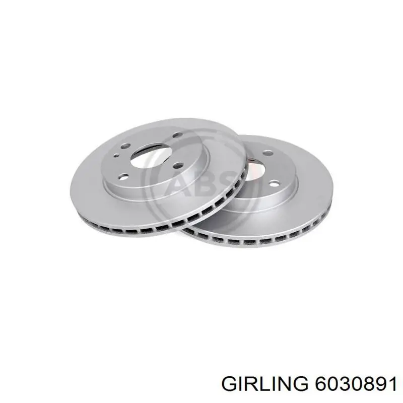 Freno de disco delantero Mazda 323 BG