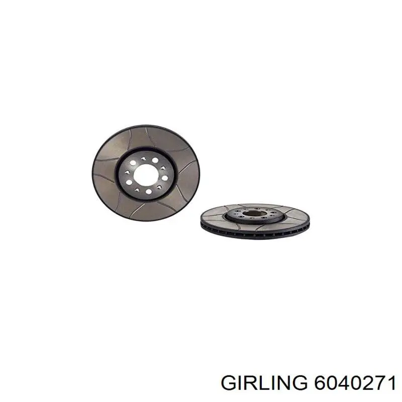 Freno de disco delantero Mercedes E C124