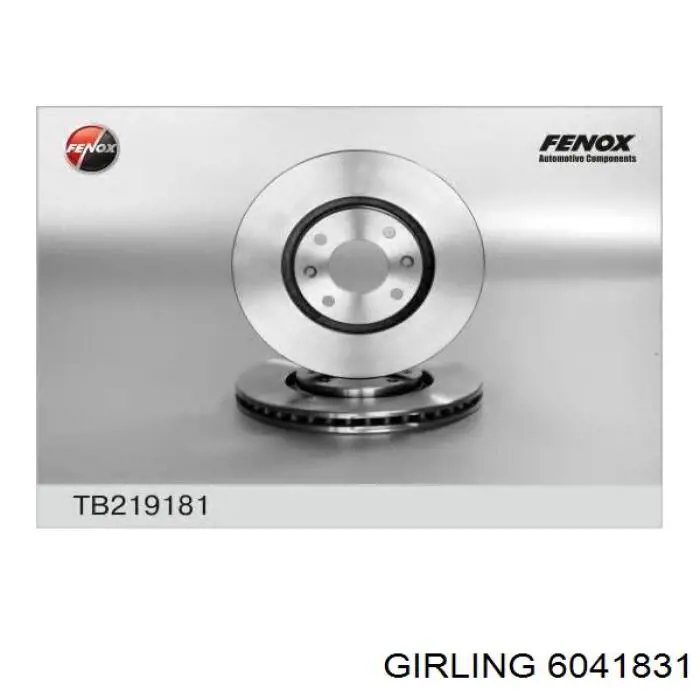 Freno de disco delantero Citroen C4 UD