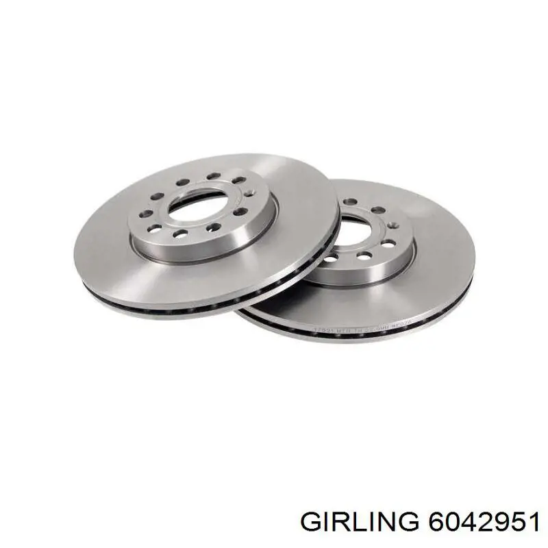 Freno de disco delantero Volkswagen Caddy 2 9K9