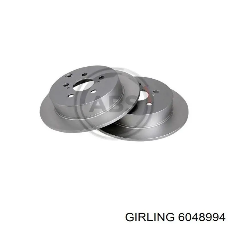 Disco de freno trasero Toyota Prius NHW20