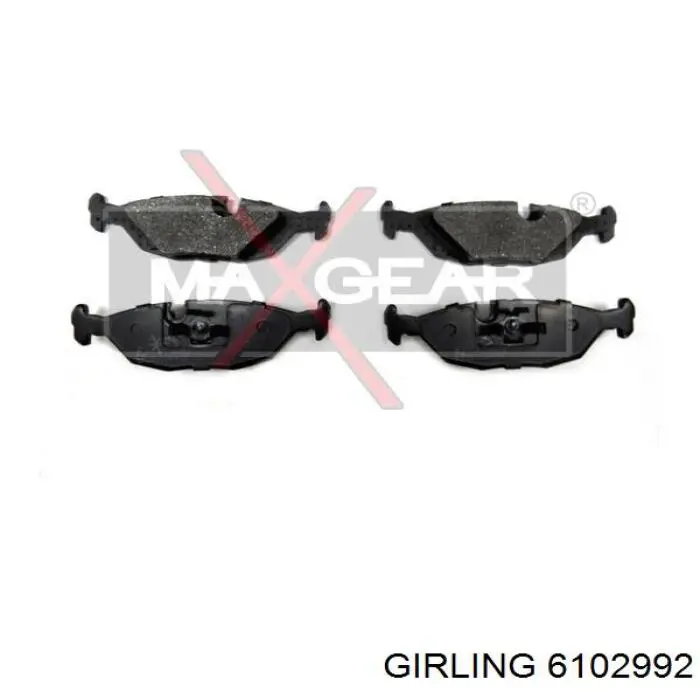 Pastillas de freno traseras BMW 5 E28