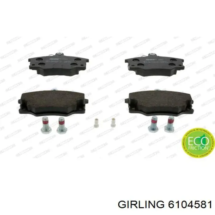 Pastillas de freno delanteras Fiat Tipo 160