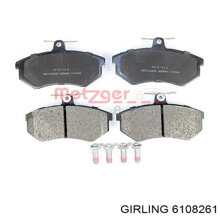 Pastillas de freno delanteras Seat Toledo 1 1L
