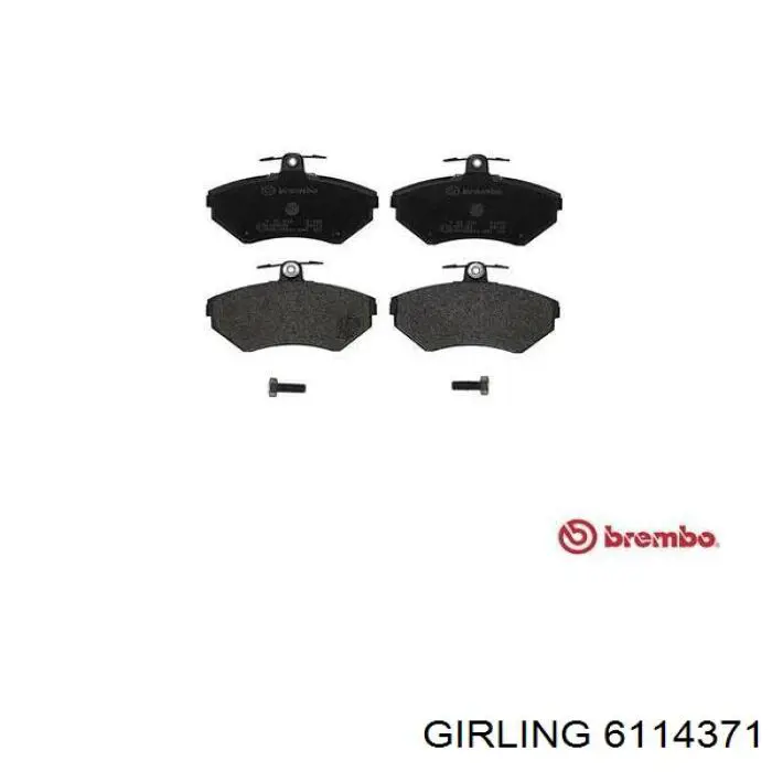 Pastillas de freno delanteras Seat Ibiza 2 6K1