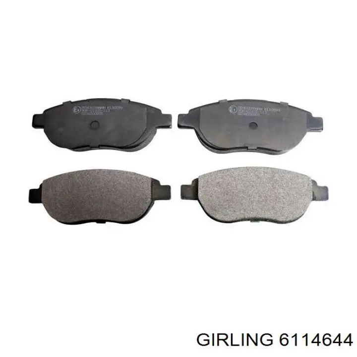 Pastillas de freno delanteras Citroen C3 1 FC