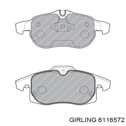 Pastillas de freno delanteras Opel Vectra