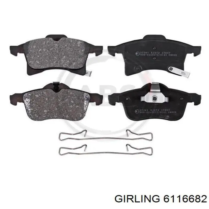 Pastillas de freno delanteras Opel Corsa X12