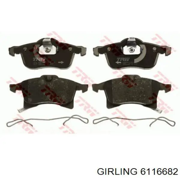 Pastillas de freno delanteras Opel Corsa X12