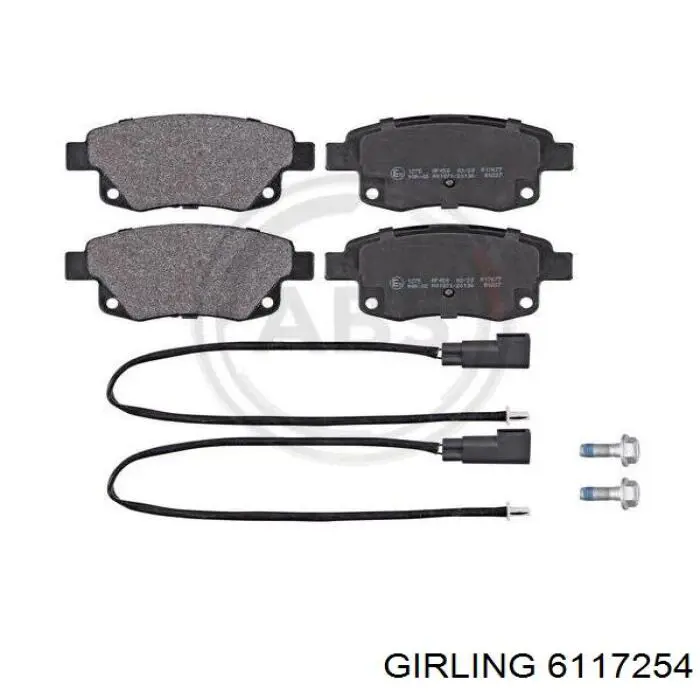 Pastillas traseras de freno Girling 6117254 precio, desde 25,73 EUR