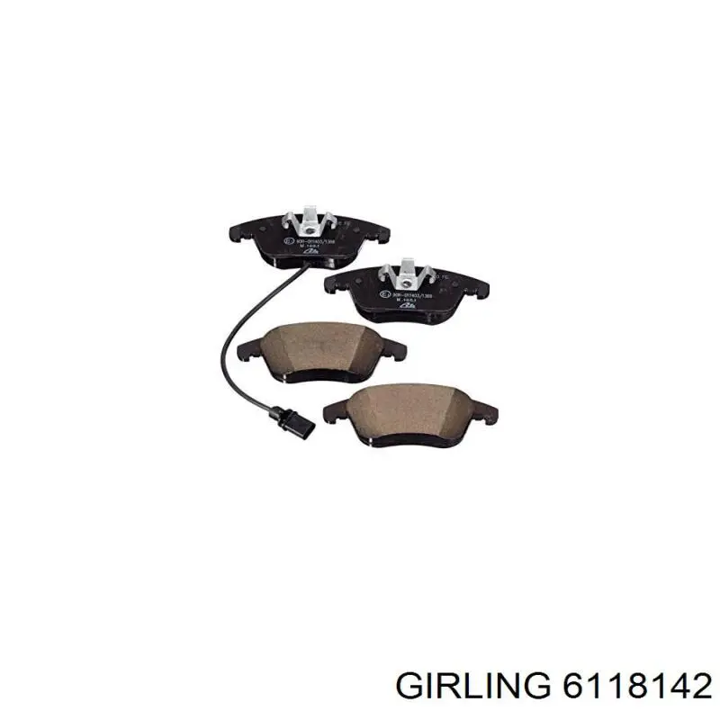 Pastillas freno delanteras Girling 6118142 precio, desde 38,98 EUR
