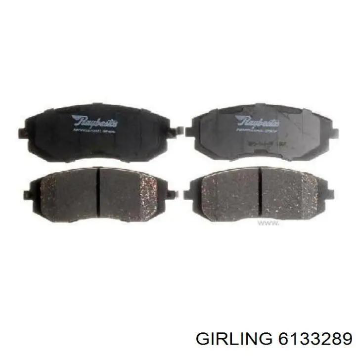 Pastillas de freno delanteras Subaru Impreza 3 GH