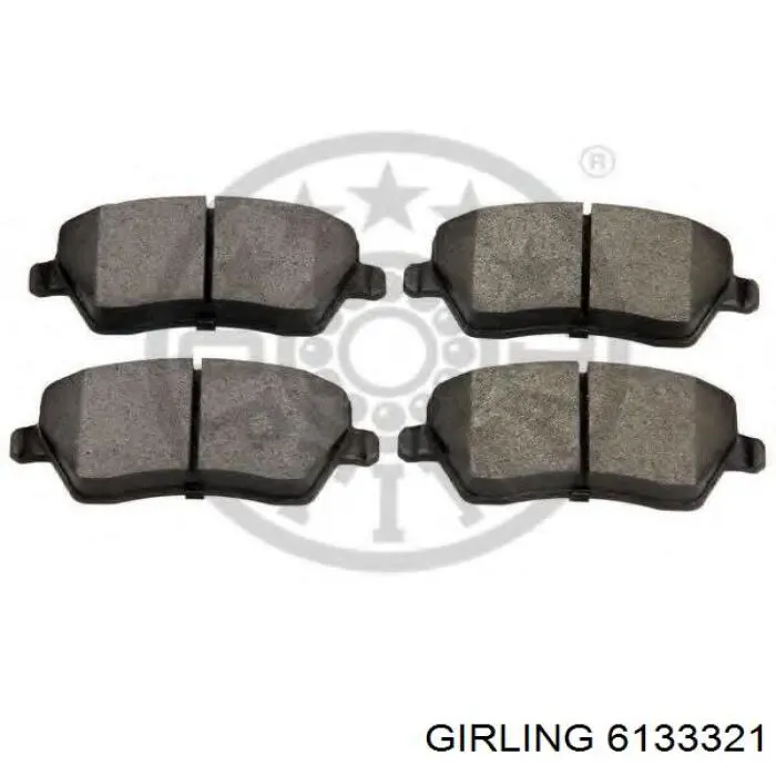 Pastillas de freno delanteras Girling 6133321