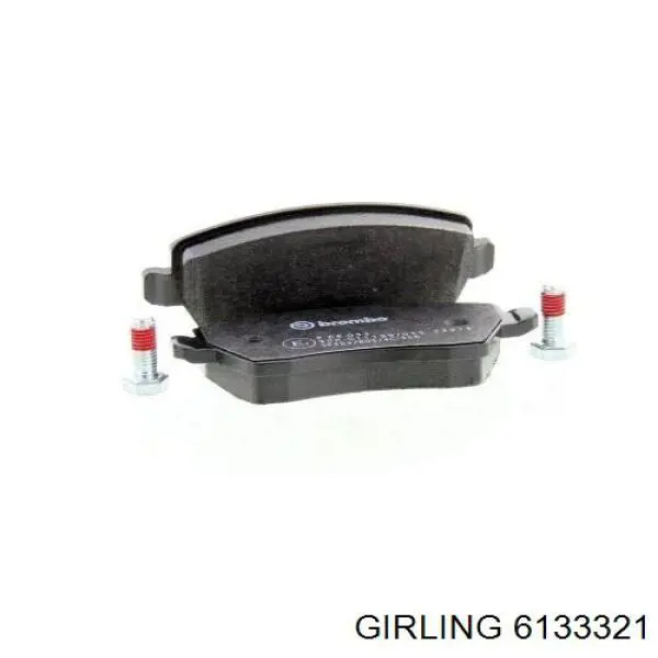 6133321 Girling Pastillas delanteras