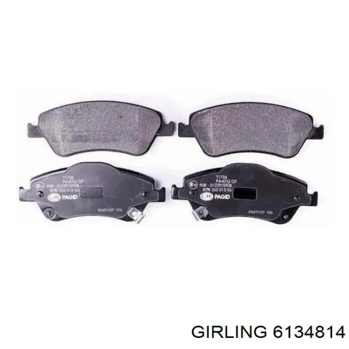 Pastillas de freno delanteras Toyota Corolla E12