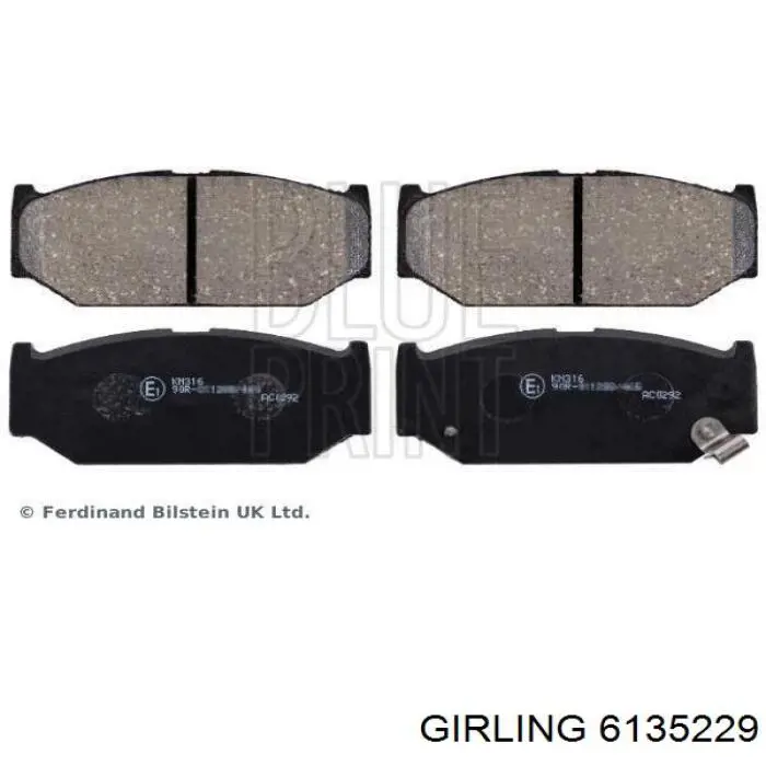 Pastillas de freno delanteras Suzuki Swift 4 MZ, EZ