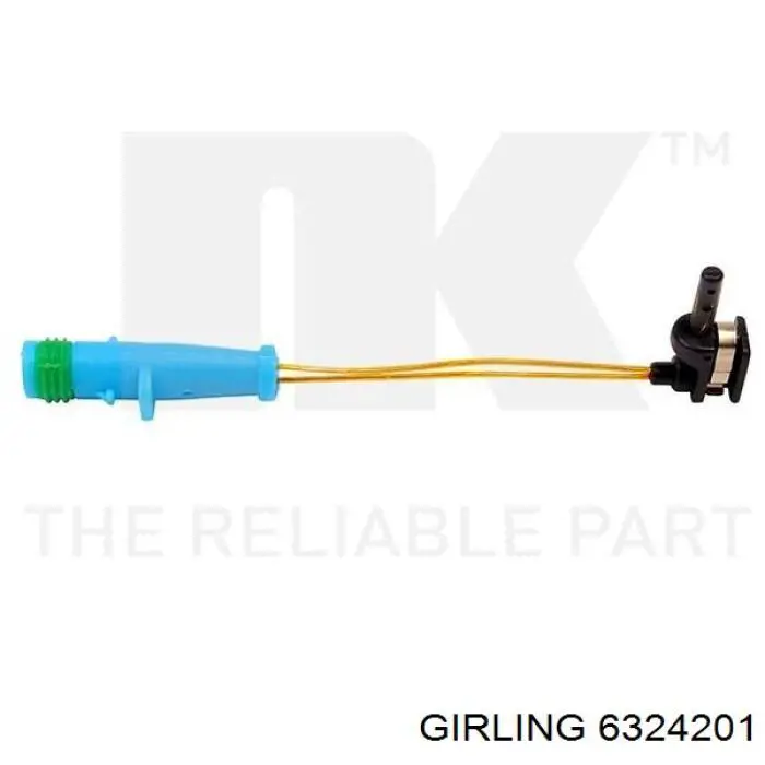 Sensor de desgaste de las pastillas de freno delanteras 6324201 Girling