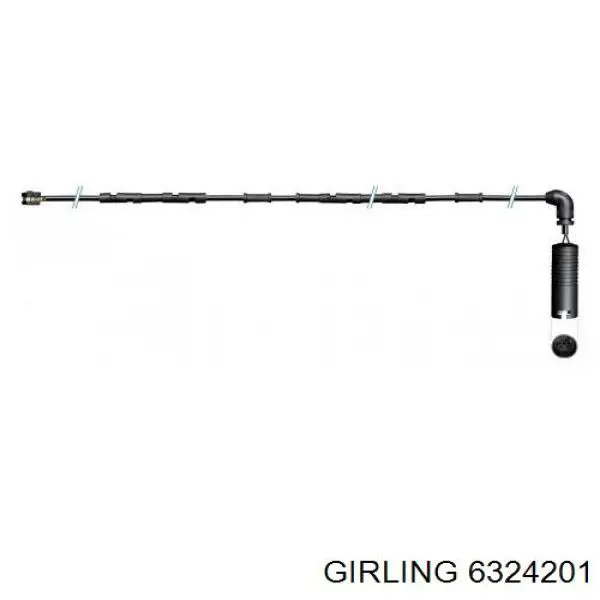 Sensor de desgaste de las pastillas de freno delanteras Girling 6324201