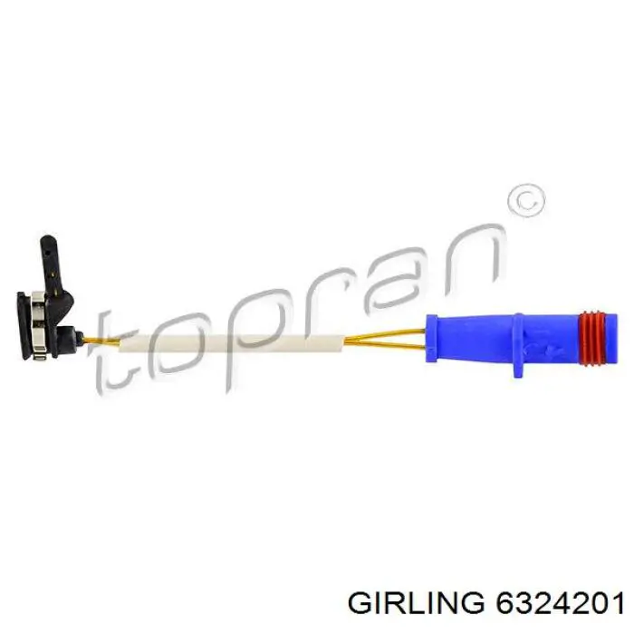 Sensor de desgaste de las pastillas de freno delanteras Girling 6324201 precio, desde 3,06 EUR