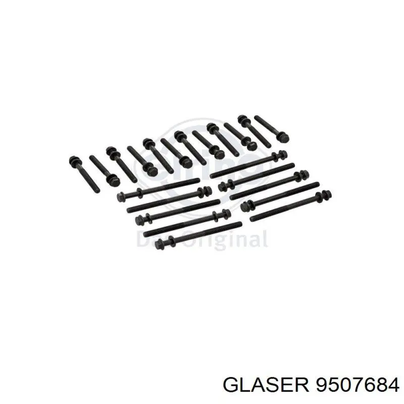 Juego tornillos culata Glaser 9507684 precio, desde 45,09 EUR