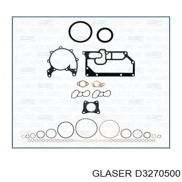 Kit de juntas de motor, completo, superior Ajusa 52162100