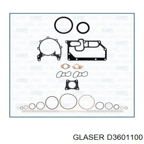 Juego de juntas superiores de motor Glaser D3601100 precio, desde 107,69 EUR