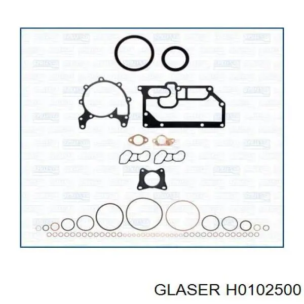 H0102500 Glaser junta de culata