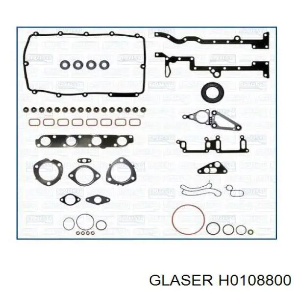 H0108800 Glaser junta de culata