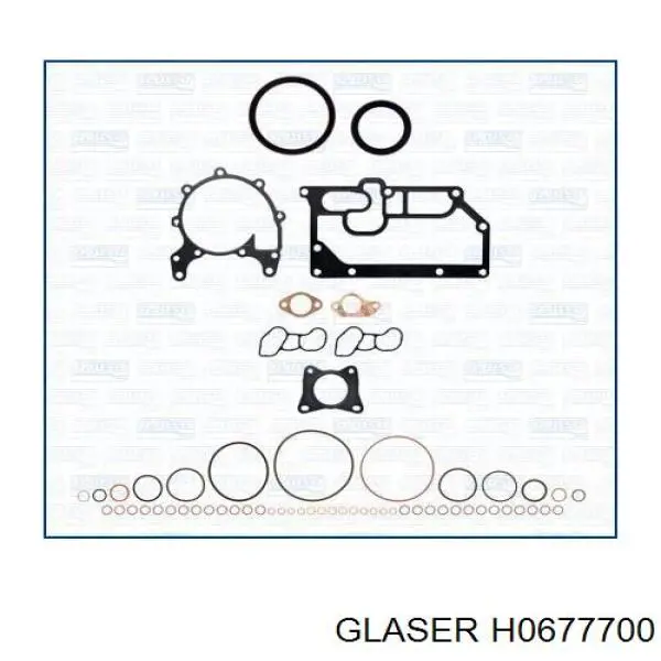 H0677700 Glaser Empaquetadura de culata