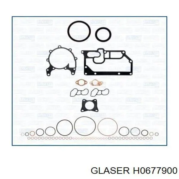 Juntas de culata Glaser H0677900 precio, desde 19,09 EUR