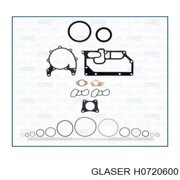 Junta de culata GLASER H0720600