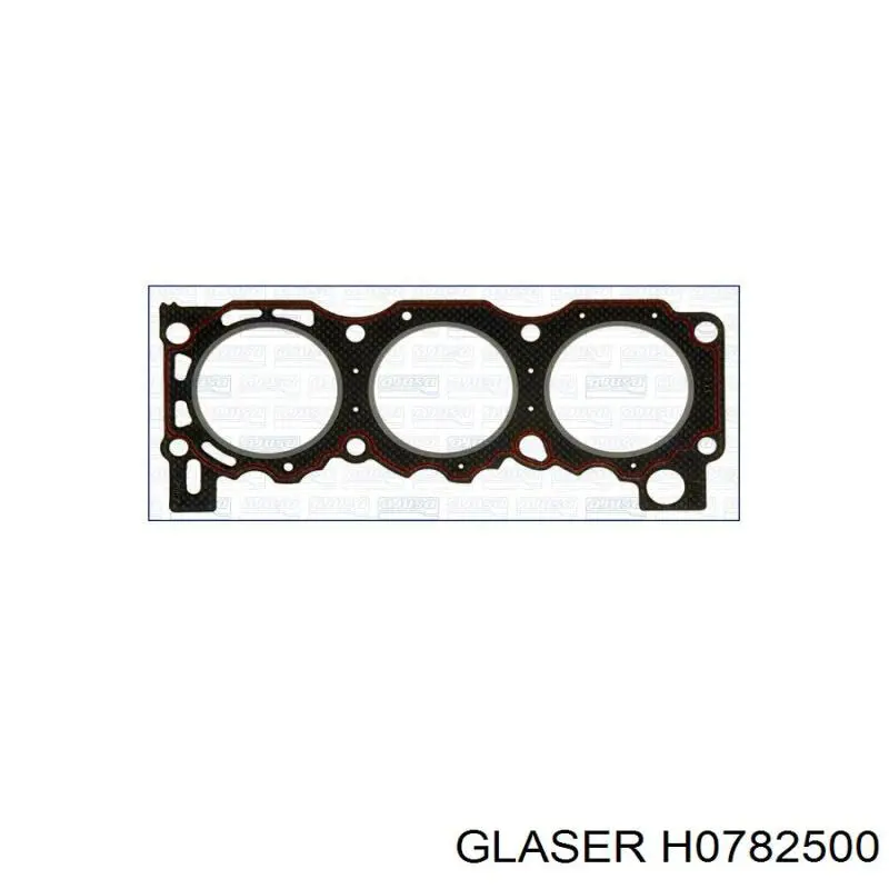 H0782500 Glaser junta de culata derecha