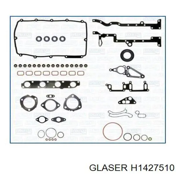 Junta de culata H1427510 Glaser