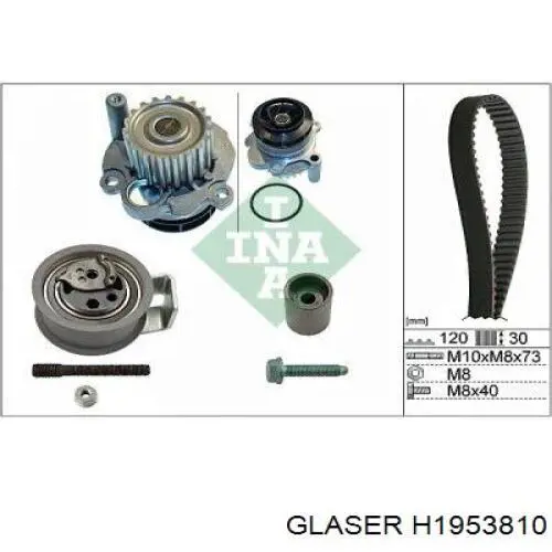Juntas de culata Glaser H1953810 precio, desde 39,78 EUR