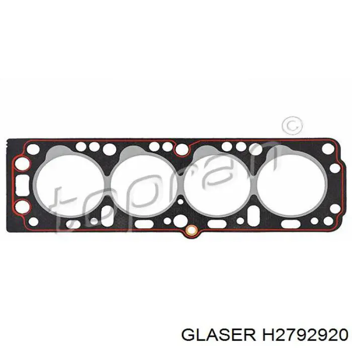 H2792920 Glaser Empaquetadura de culata