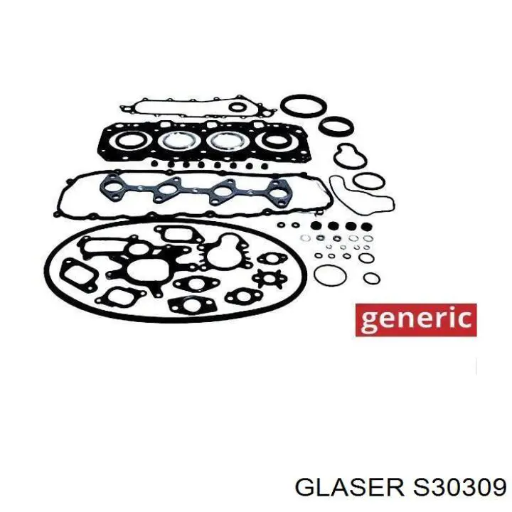 S3030900 Glaser Juego juntas motor