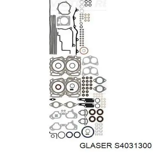 Comprar S4031300 Glaser Kit completo de juntas del motor