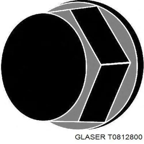 t08128-00 Glaser tornillo de culata