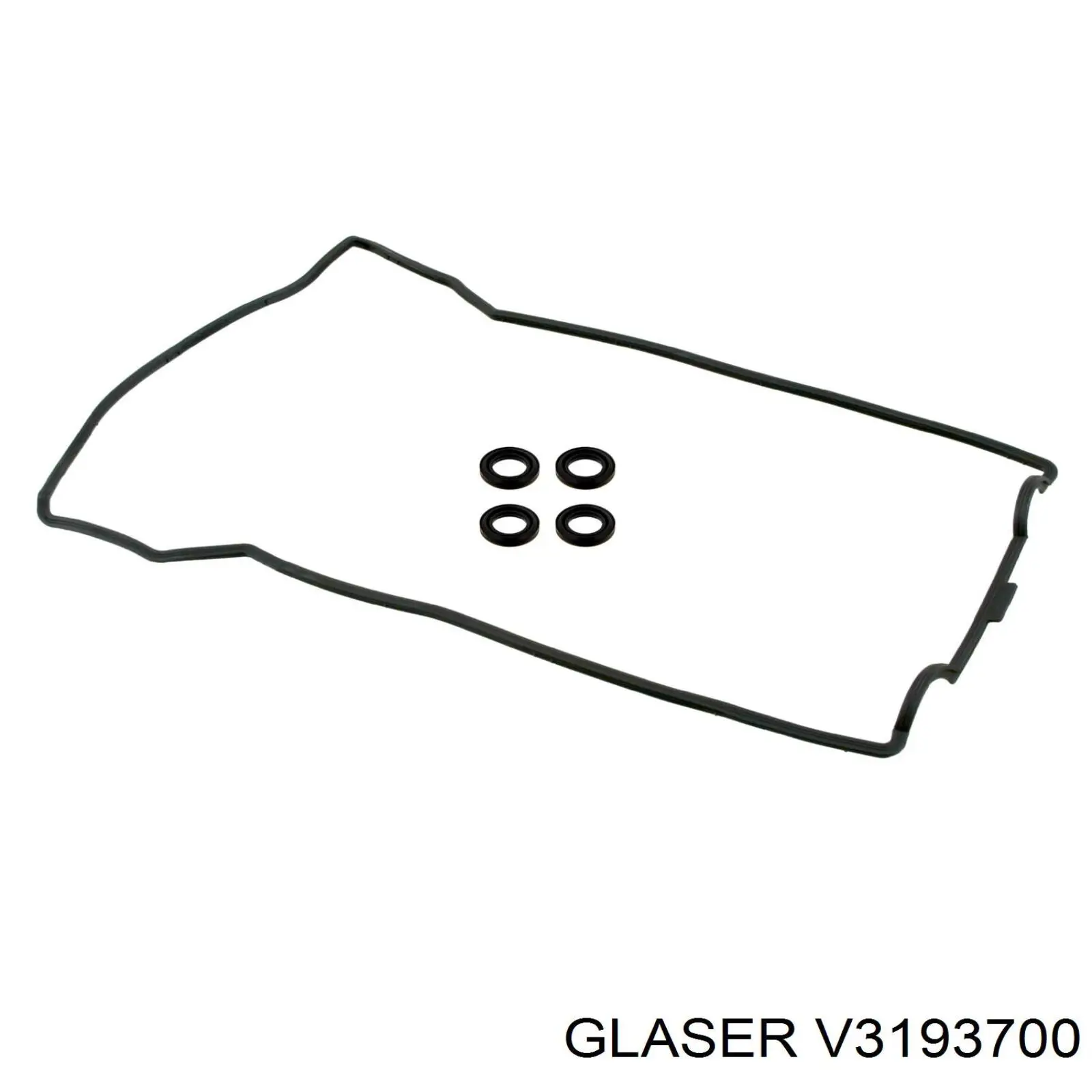 V3193700 Glaser juego de juntas, tapa de culata de cilindro, anillo de junta