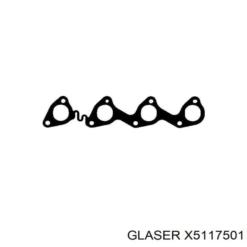 X5117501 Glaser Junta colector joint