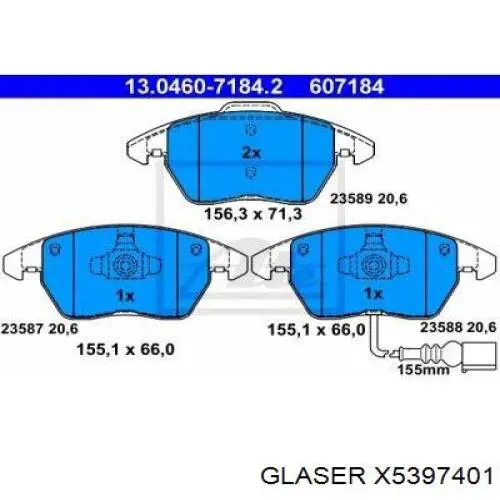 Comprar X5397401 Glaser Junta de tapa de balancines