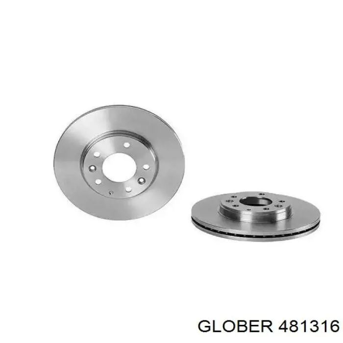 Freno de disco delantero Mazda 6 GY