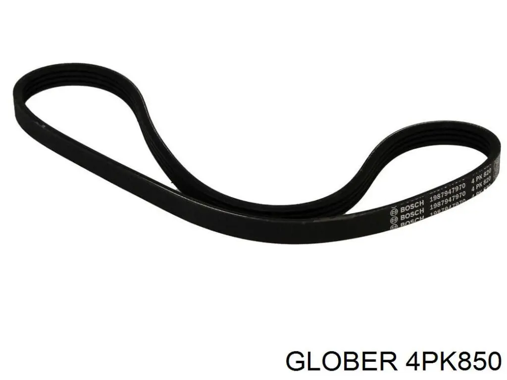 4PK850 Glober correa trapezoidal