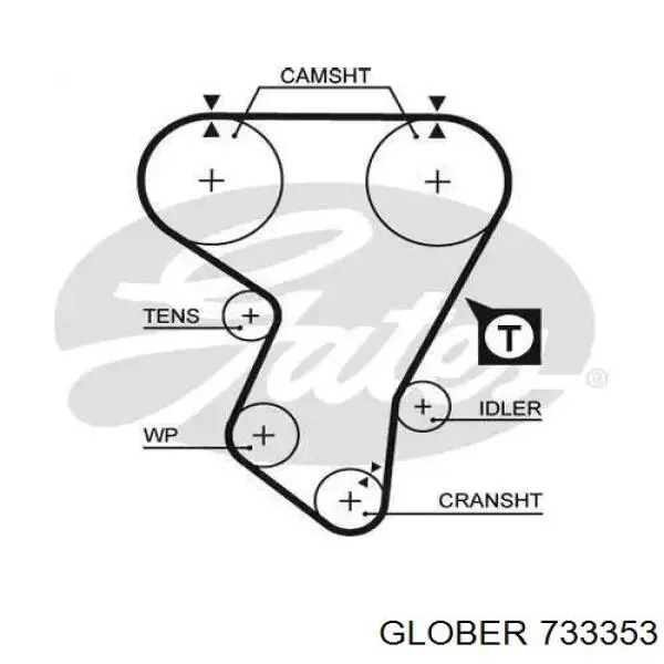 Rodillo, cadena de distribución Mitsubishi Galant 8 EA