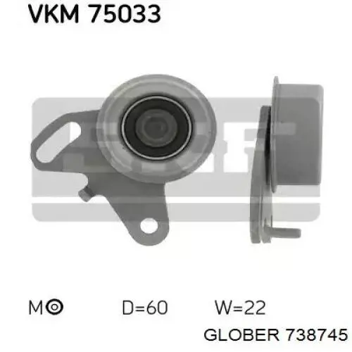 Tensor de la correa de distribución Hyundai/Kia MD011536