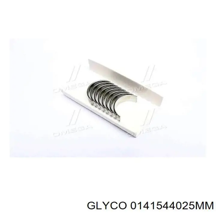 0141544025MM Glyco juego de cojinetes de biela, cota de reparación +0,25 mm