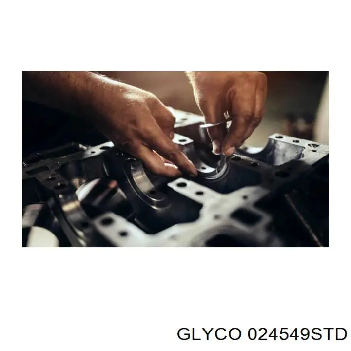024549STD Glyco juego de cojinetes de cigüeñal, estándar, (std)