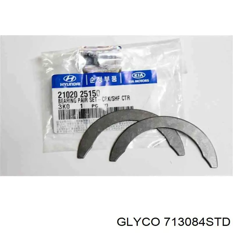 Juego de cojinetes de biela, estándar (STD) Glyco 713084STD precio, desde 8,29 EUR