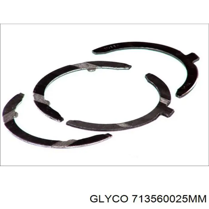 713560025MM Glyco Juego de cojinetes de biela, cota de reparación (+0,25 mm)